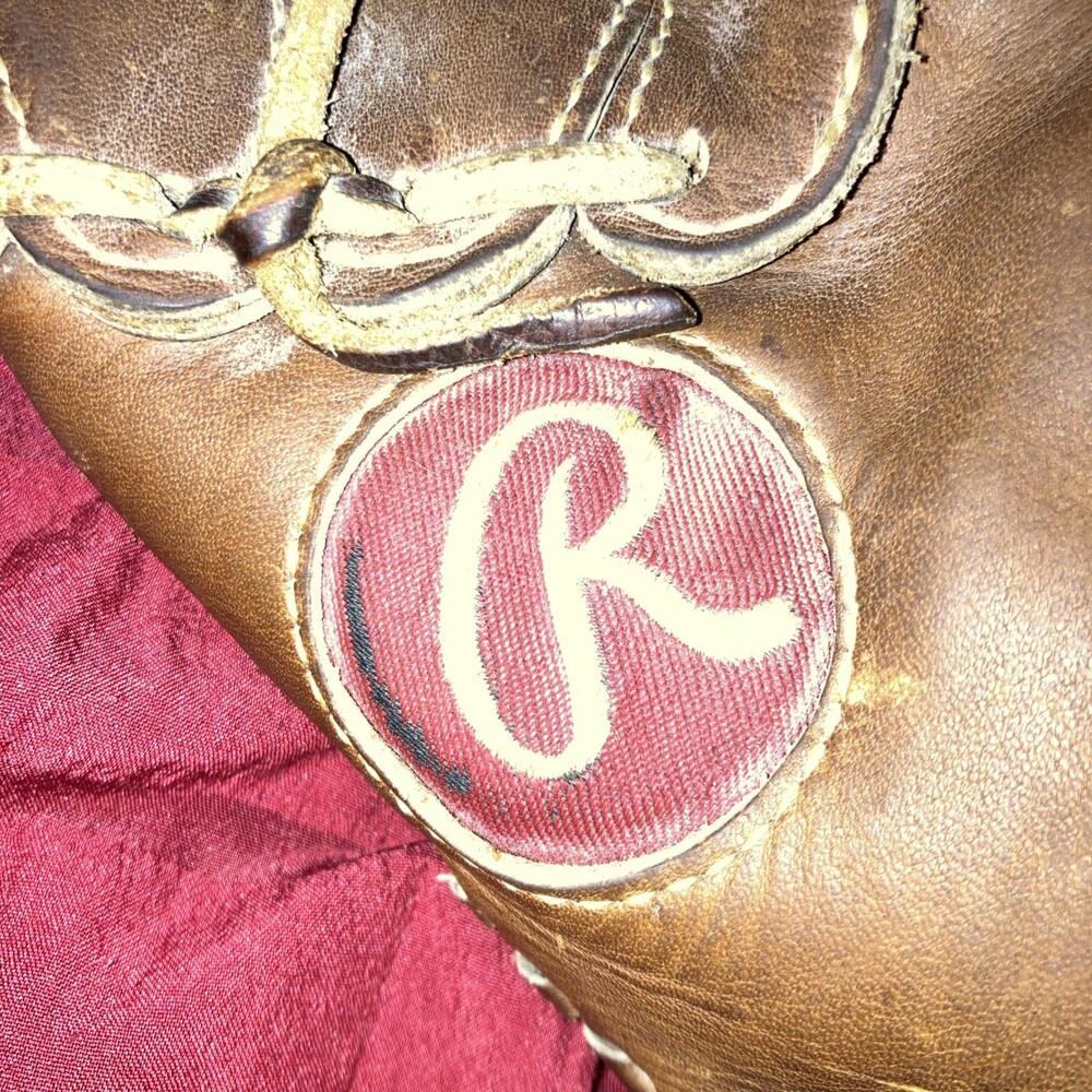 Rawlings Brooks Robinson XFCB 17 Deep Well Pocket LHT Baseball Glove 1970s - Picture 6 of 10
